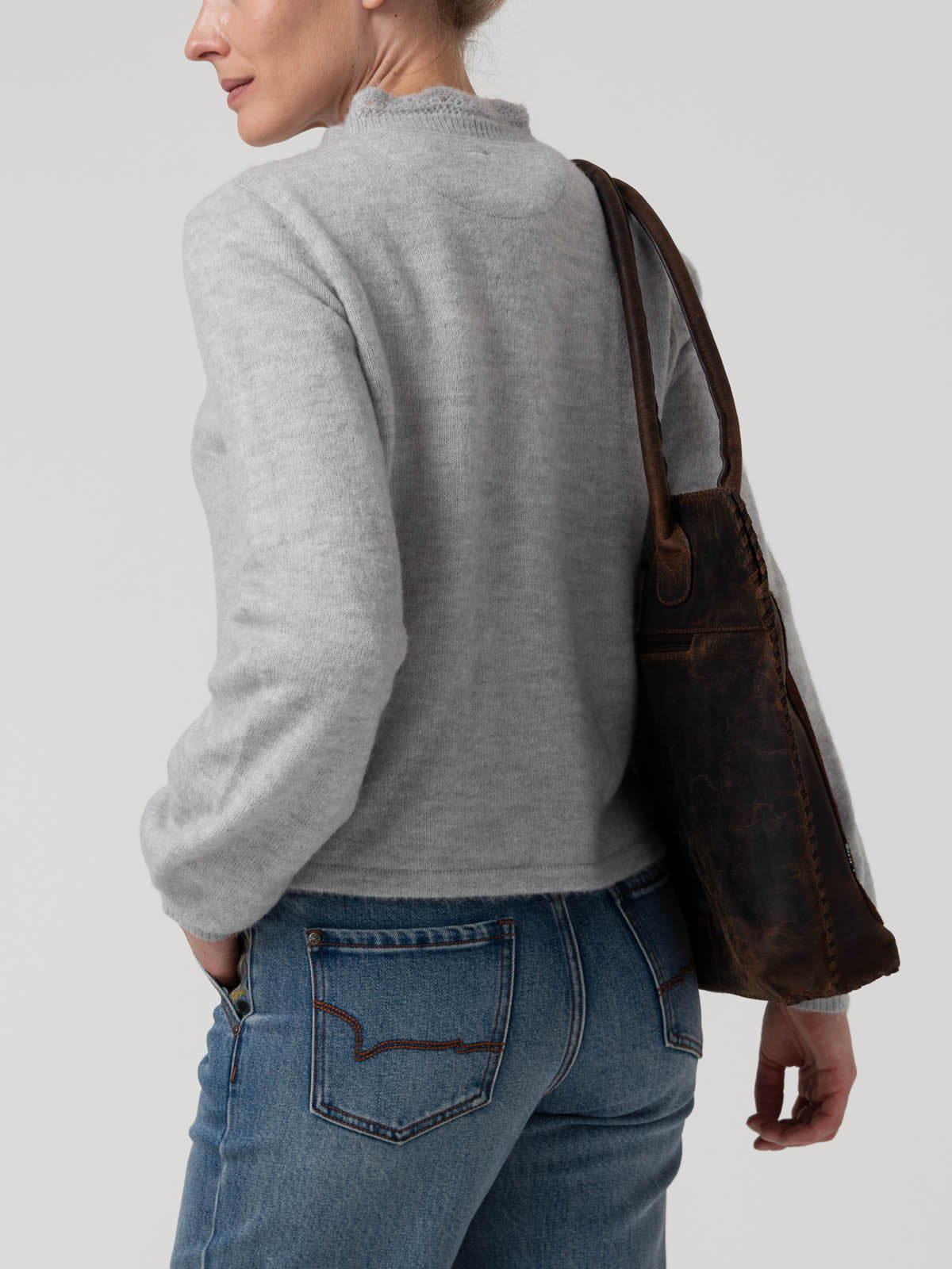 Sweater Poliamida Mujer Meadow Gris Rockford