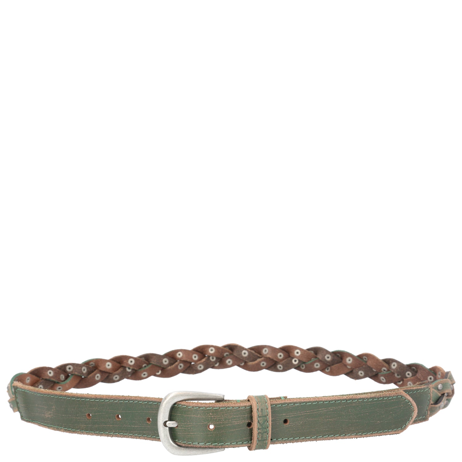 Cinturón Cuero Mujer RF Ringlet Verde Rockford