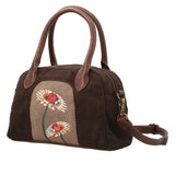 Cartera Textil Mujer Sim Bag Café Rockford