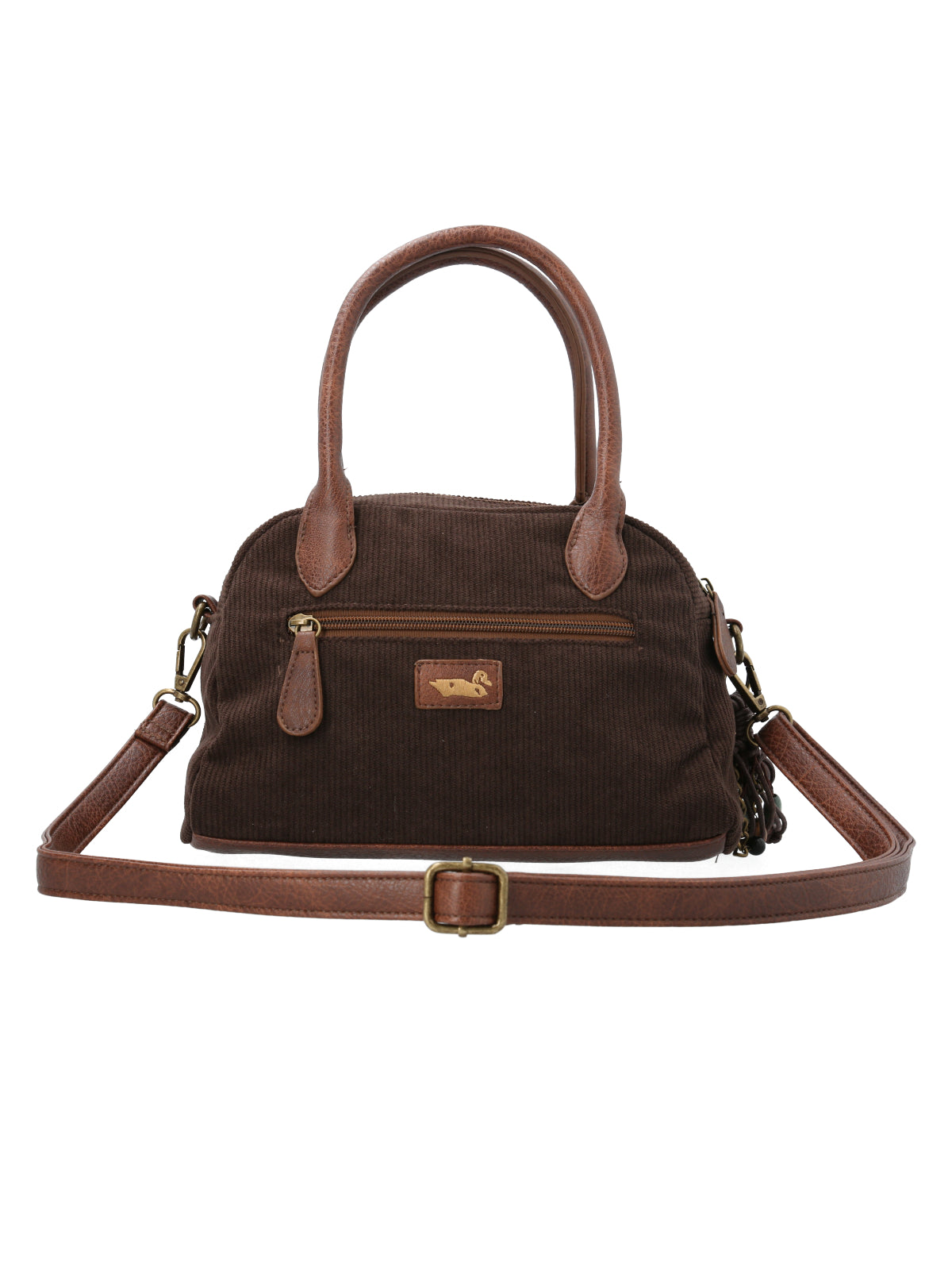 Cartera Textil Mujer Sim Bag Café Rockford