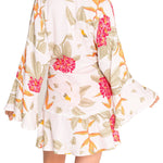 Salida De Baño Fibras Naturales Mujer Capura Blanco Rockford