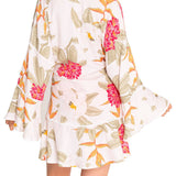 Salida De Baño Fibras Naturales Mujer Capura Blanco Rockford