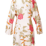 Salida De Baño Fibras Naturales Mujer Capura Blanco Rockford