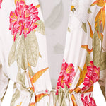 Salida De Baño Fibras Naturales Mujer Capura Blanco Rockford