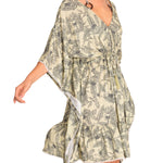 Salida De Baño Fibras Naturales Mujer Múcura Verde Rockford