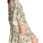 Salida De Baño Fibras Naturales Mujer Múcura Verde Rockford