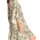 Salida De Baño Fibras Naturales Mujer Múcura Verde Rockford