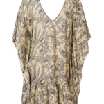 Salida De Baño Fibras Naturales Mujer Múcura Verde Rockford