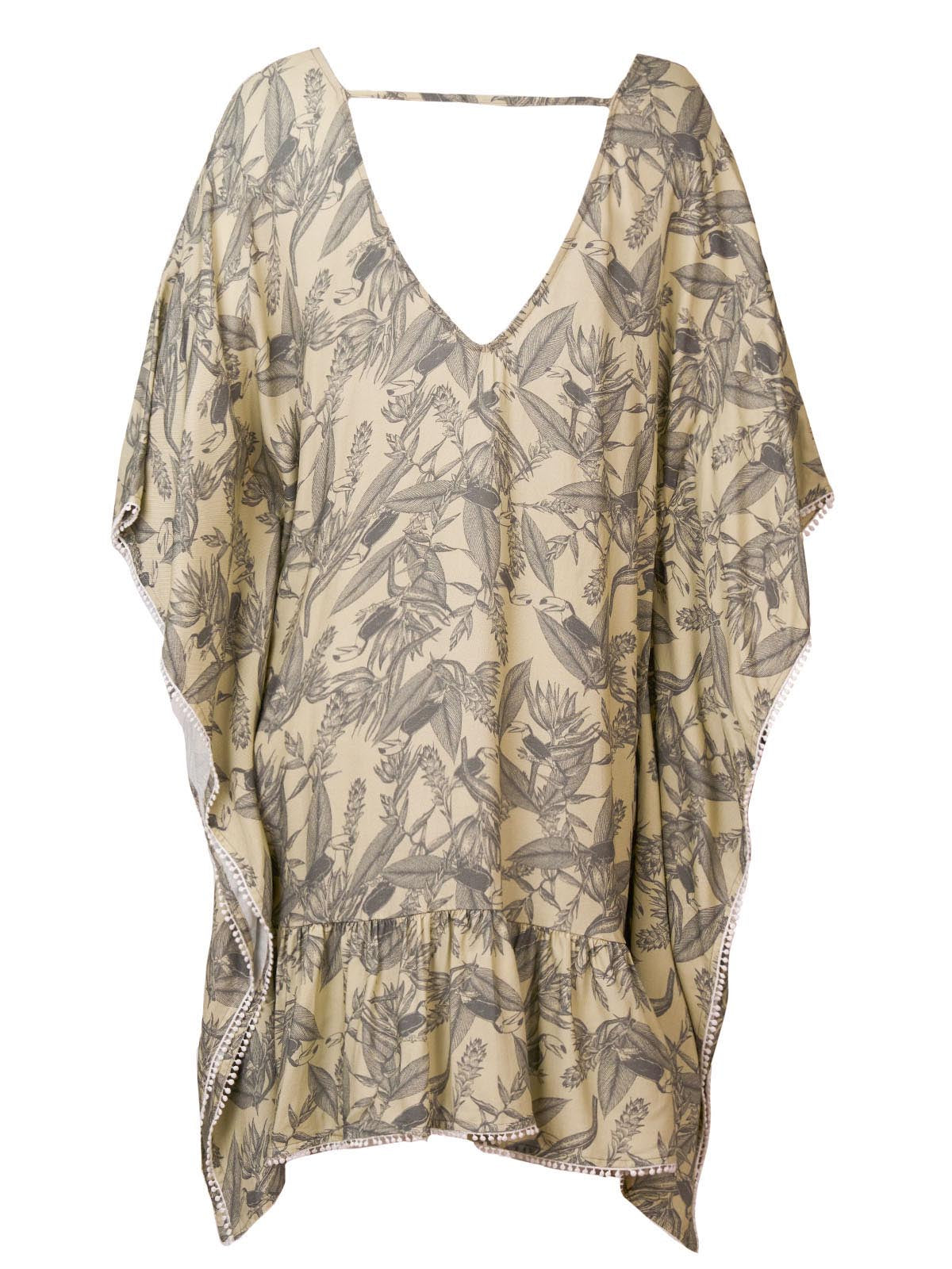 Salida De Baño Fibras Naturales Mujer Múcura Verde Rockford