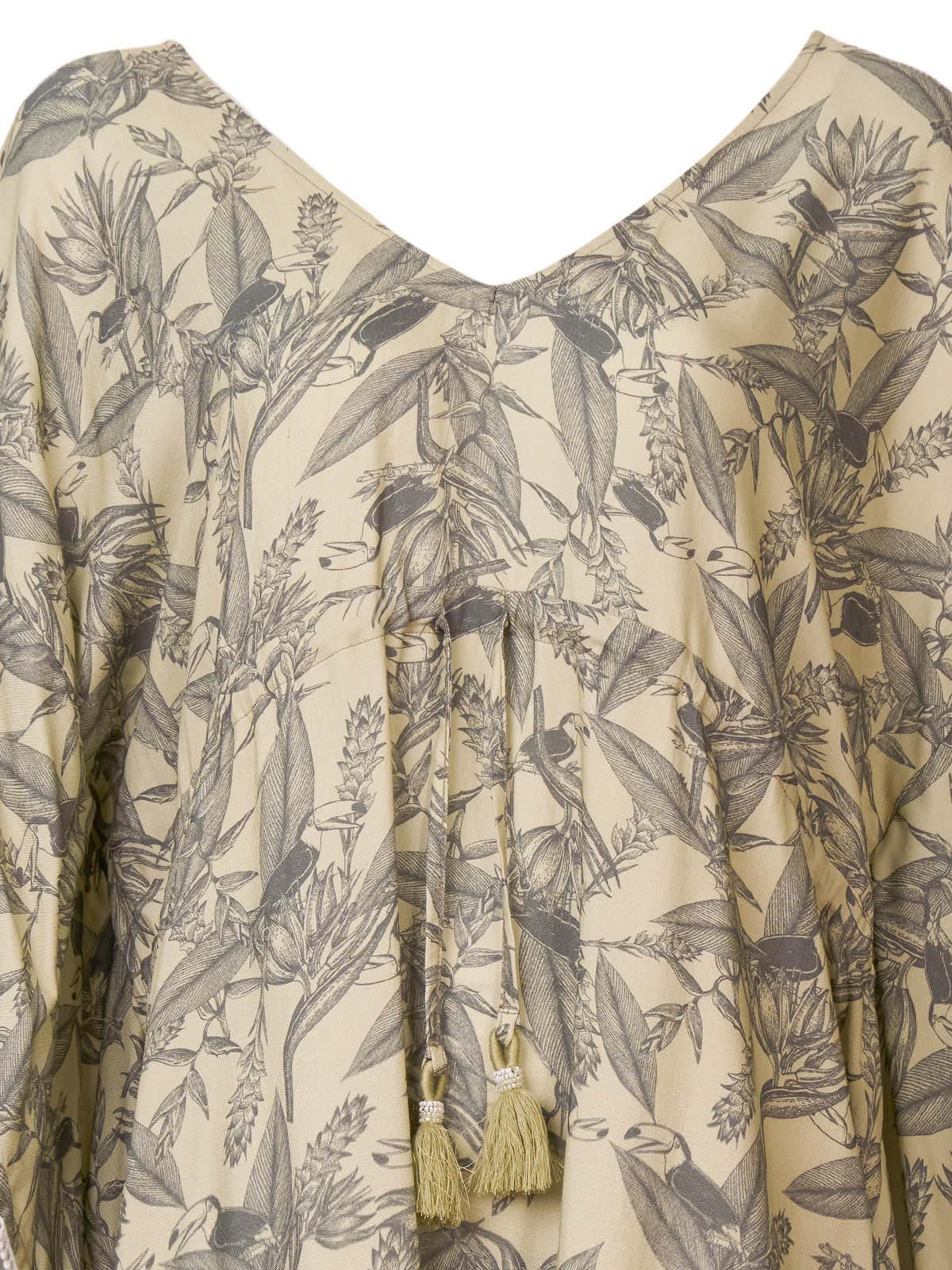 Salida De Baño Fibras Naturales Mujer Múcura Verde Rockford