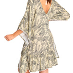 Salida De Baño Fibras Naturales Mujer Múcura Verde Rockford