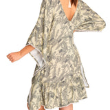 Salida De Baño Fibras Naturales Mujer Múcura Verde Rockford