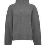 Sweater Alpaca Mujer Kun Gris Rockford