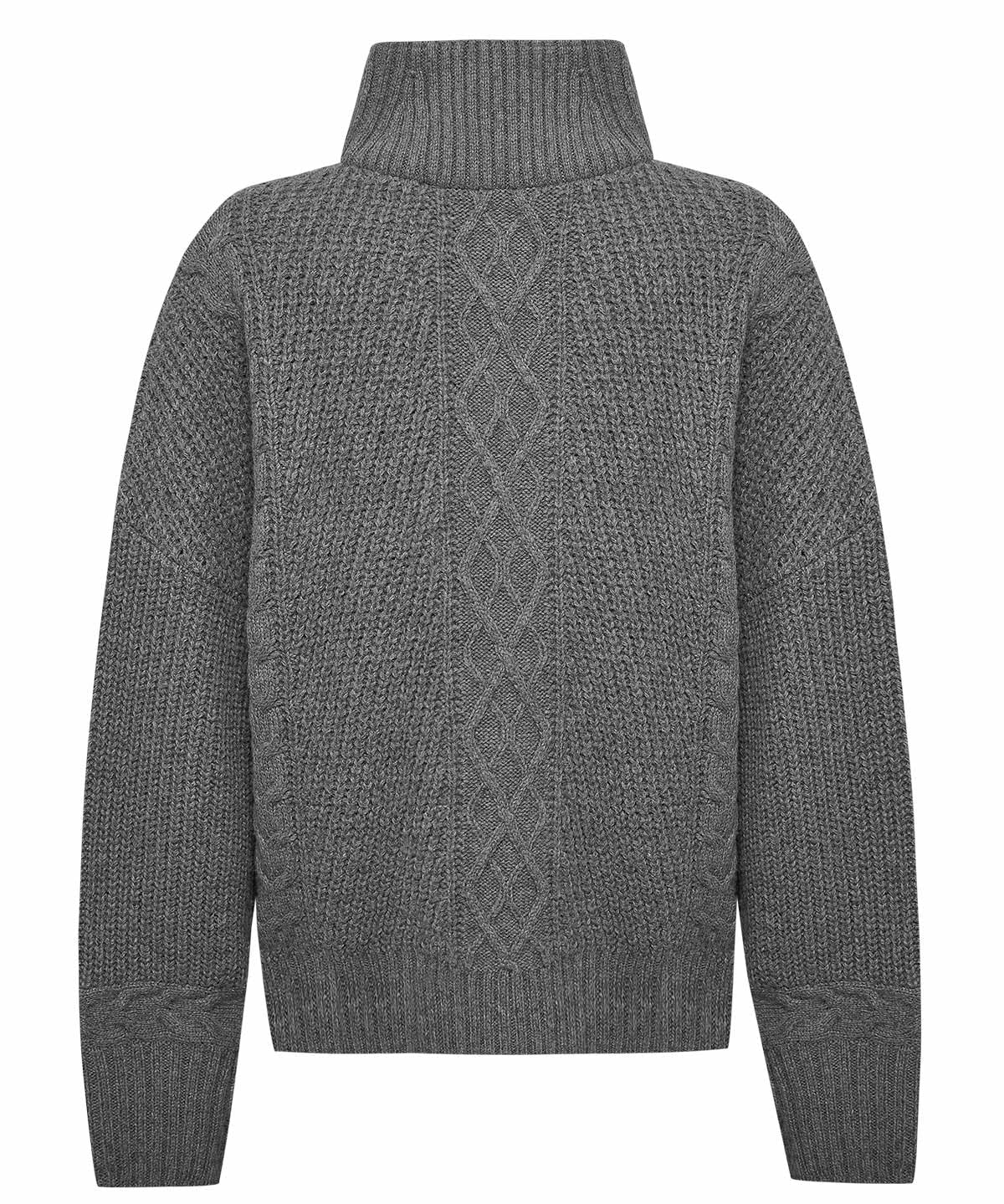 Sweater Alpaca Mujer Kun Gris Rockford