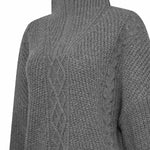 Sweater Alpaca Mujer Kun Gris Rockford