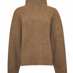 Sweater Alpaca Mujer Kun Café Rockford