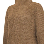 Sweater Alpaca Mujer Kun Café Rockford