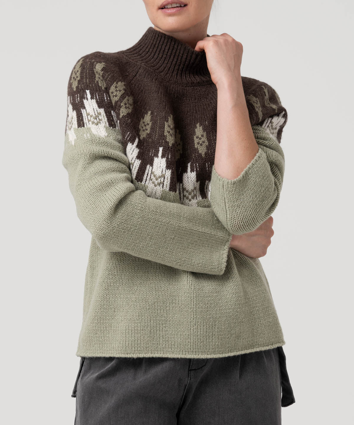 Sweater Lana Mujer Mountain Verde Rockford