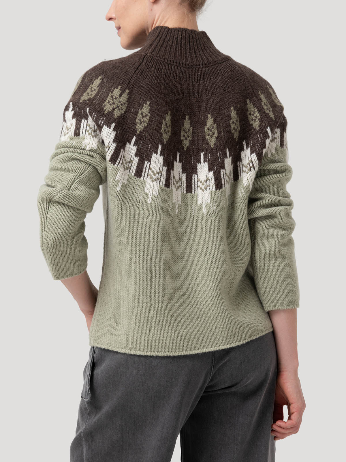 Sweater Lana Mujer Mountain Verde Rockford
