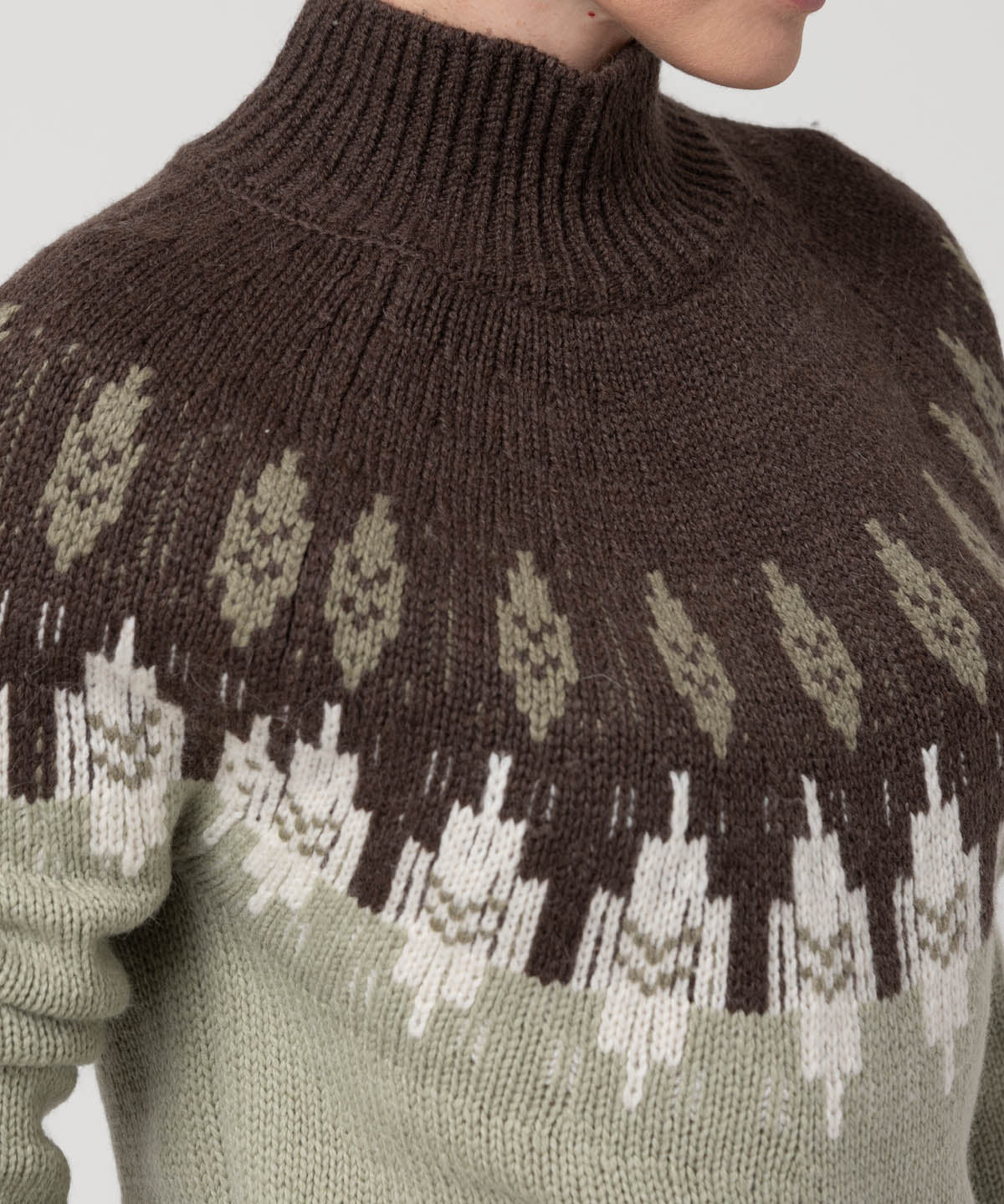 Sweater Lana Mujer Mountain Verde Rockford