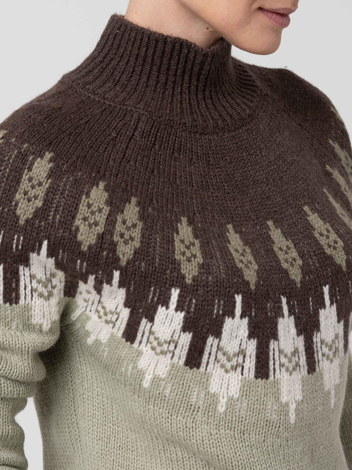 Sweater Lana Mujer Mountain Verde Rockford