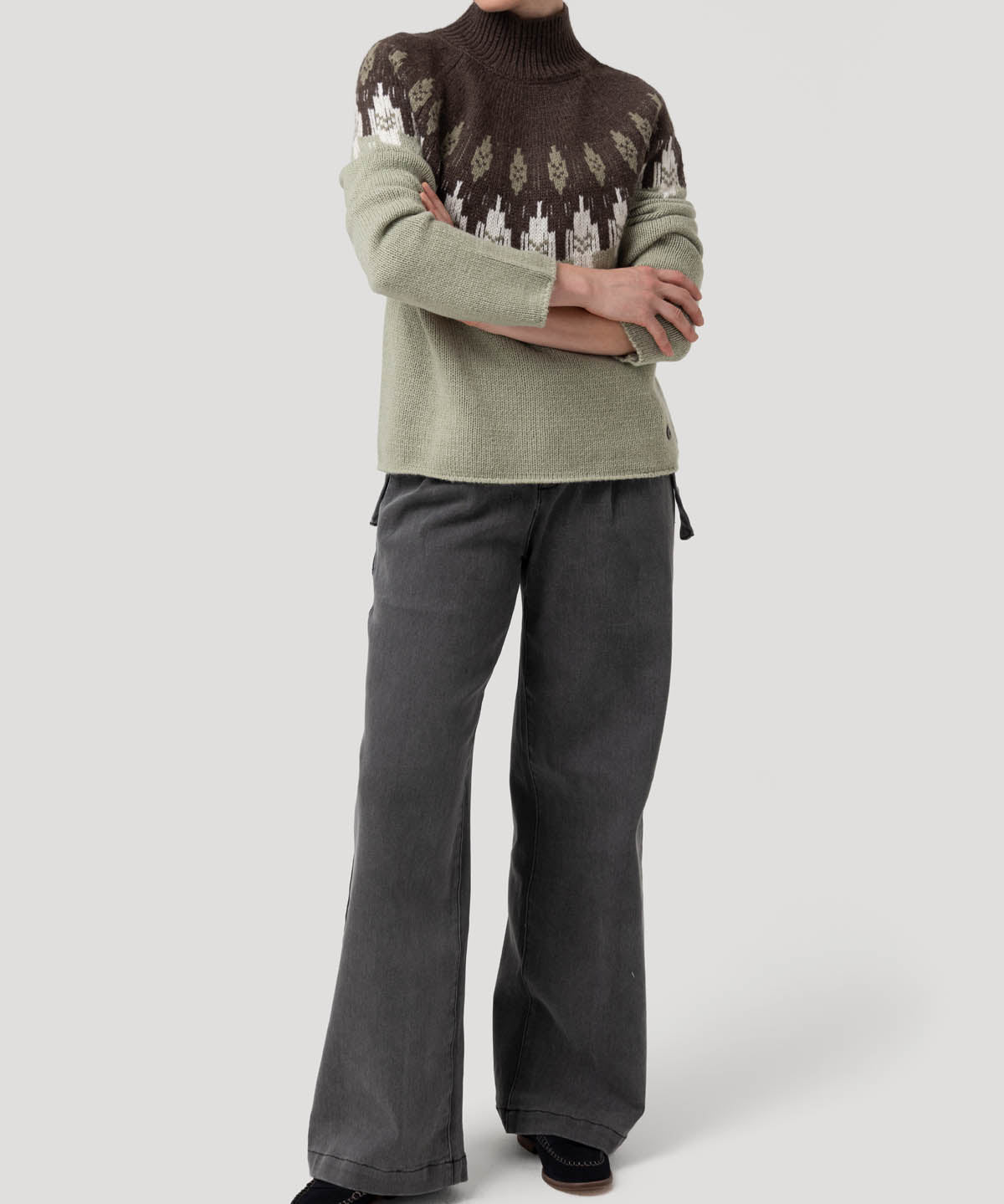 Sweater Lana Mujer Mountain Verde Rockford