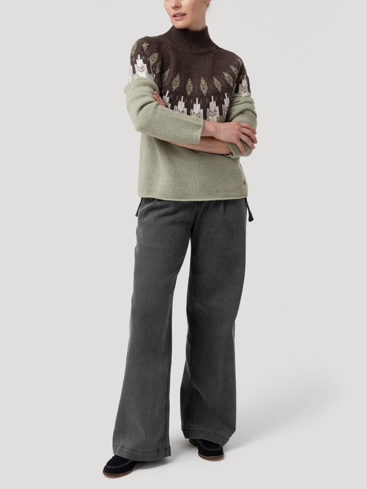Sweater Lana Mujer Mountain Verde Rockford