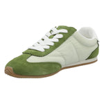 Zapatilla Cuero Mujer Hutt Verde Rockford