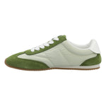 Zapatilla Cuero Mujer Hutt Verde Rockford