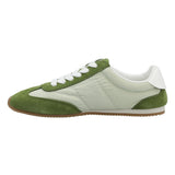 Zapatilla Cuero Mujer Hutt Verde Rockford