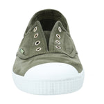 Zapatilla Algodón Orgánico Mujer Greece Verde Rockford