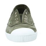 Zapatilla Algodón Orgánico Mujer Greece Verde Rockford