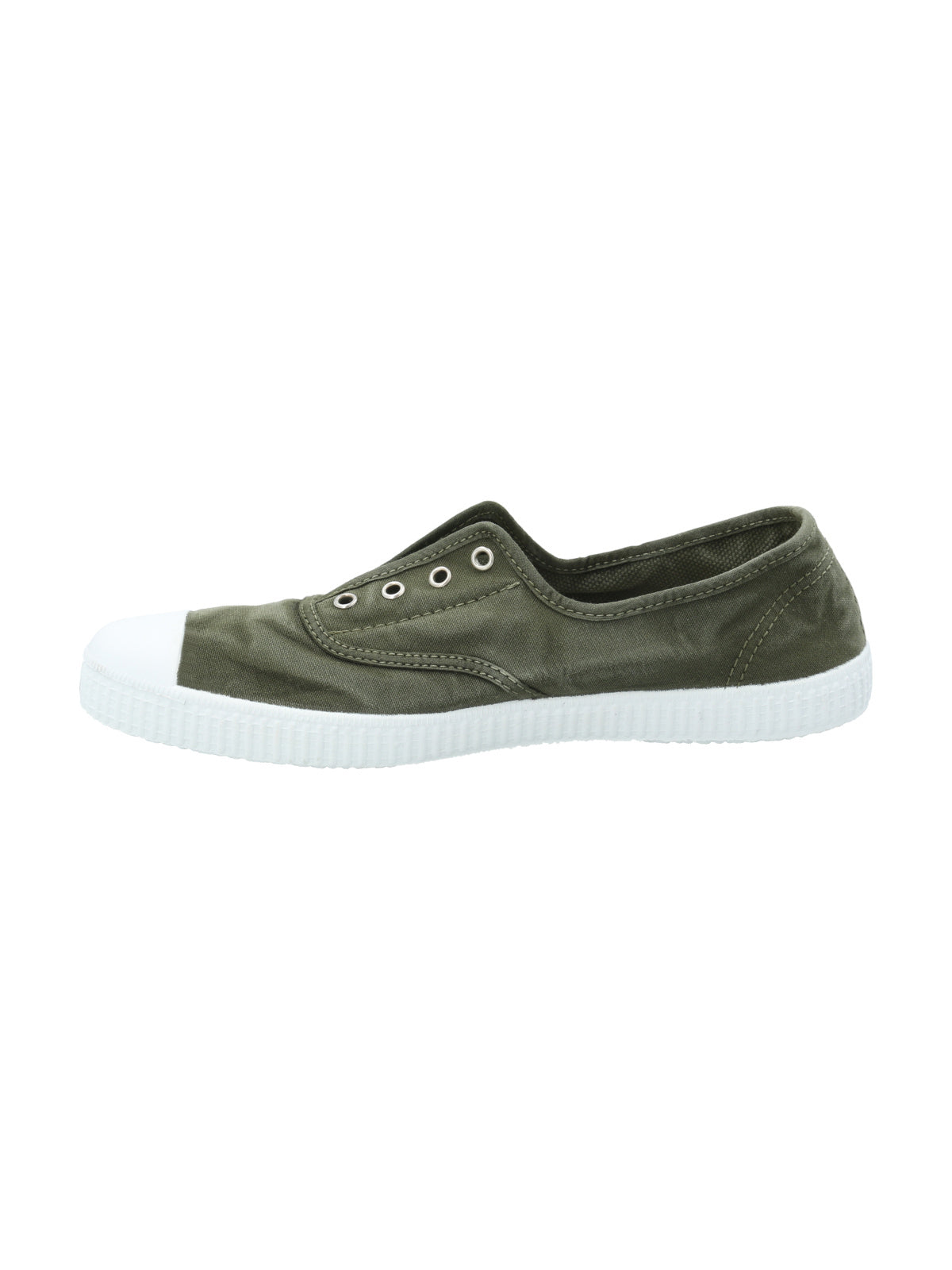 Zapatilla Algodón Orgánico Mujer Greece Verde Rockford