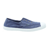 Zapatilla Algodón Orgánico Mujer Greece Azul Rockford