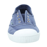 Zapatilla Algodón Orgánico Mujer Greece Azul Rockford