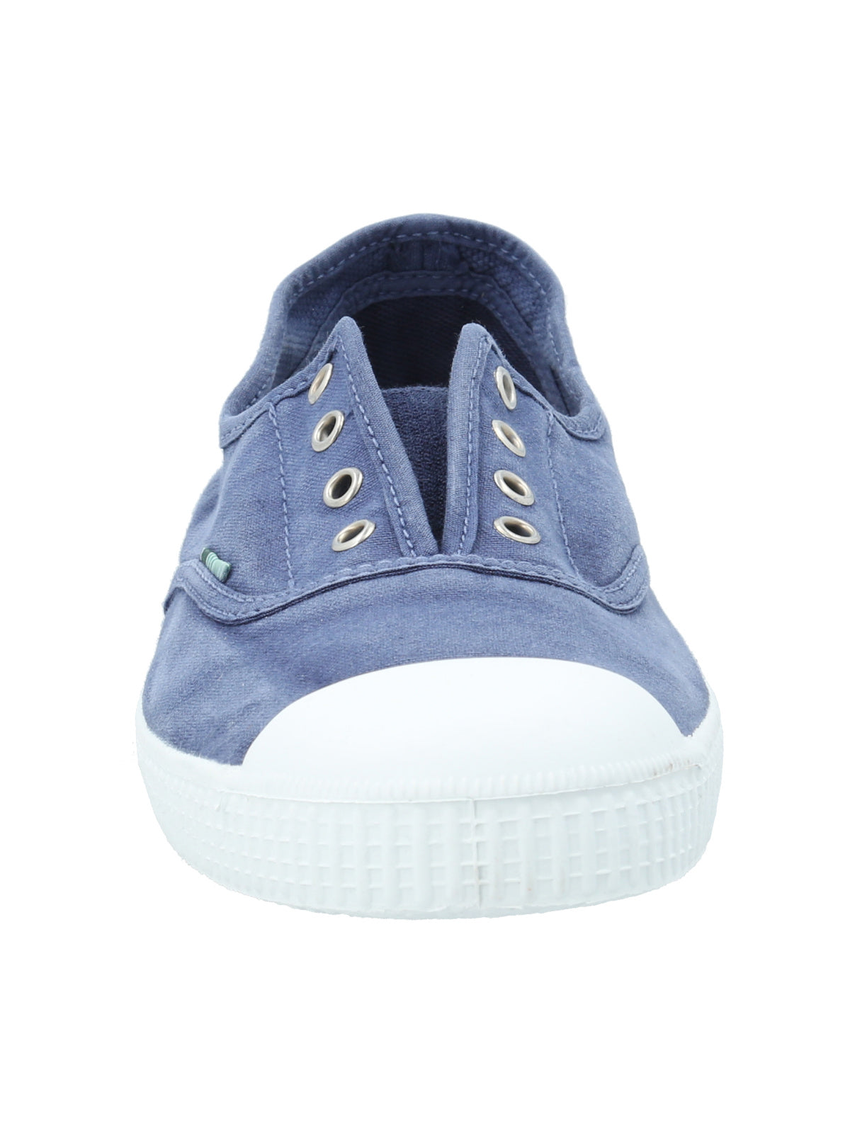 Zapatilla Algodón Orgánico Mujer Greece Azul Rockford