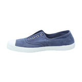 Zapatilla Algodón Orgánico Mujer Greece Azul Rockford