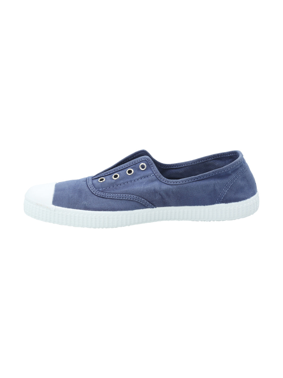 Zapatilla Algodón Orgánico Mujer Greece Azul Rockford