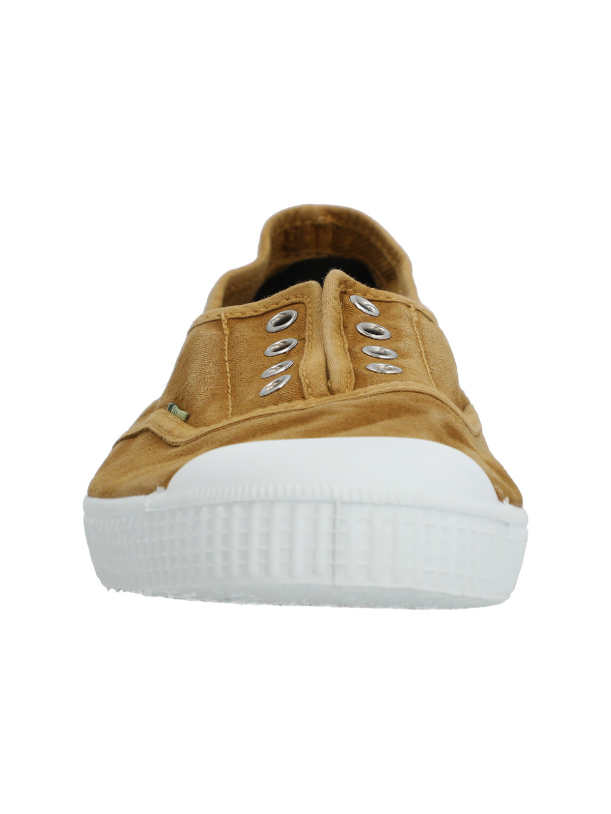 Zapatilla Algodón Orgánico Mujer Greece Mostaza Rockford