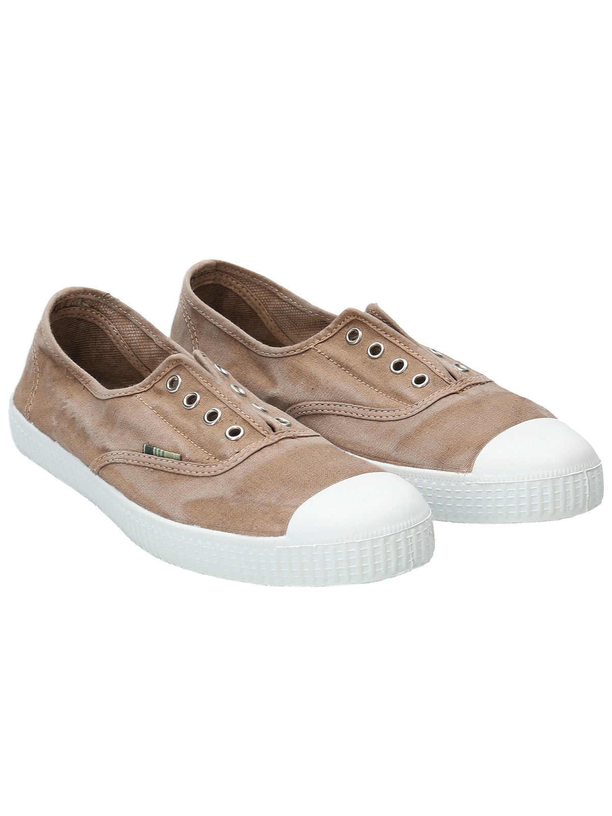 Zapatilla Algodón Orgánico Mujer Greece Crudo Rockford