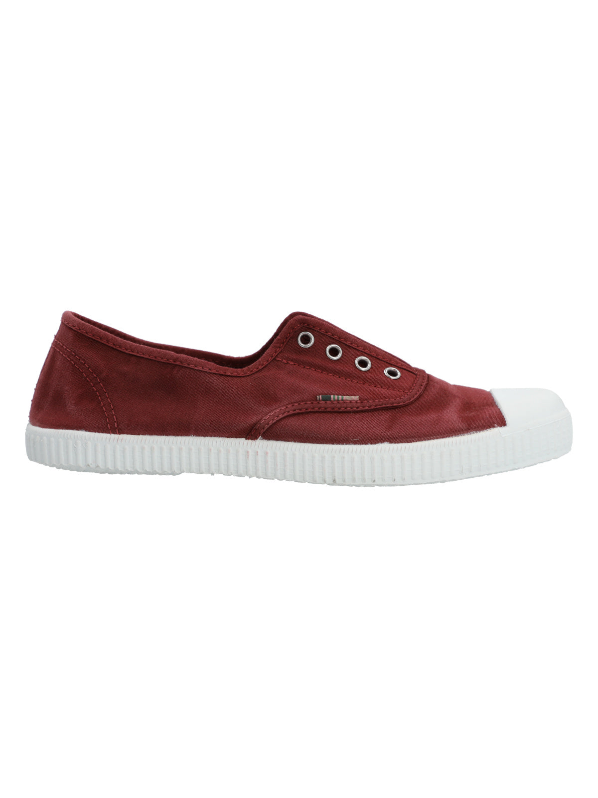 Zapatilla Algodón Orgánico Mujer Greece Burdeo Rockford