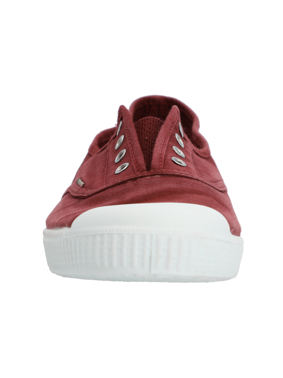 Zapatilla Algodón Orgánico Mujer Greece Burdeo Rockford