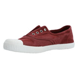 Zapatilla Algodón Orgánico Mujer Greece Burdeo Rockford