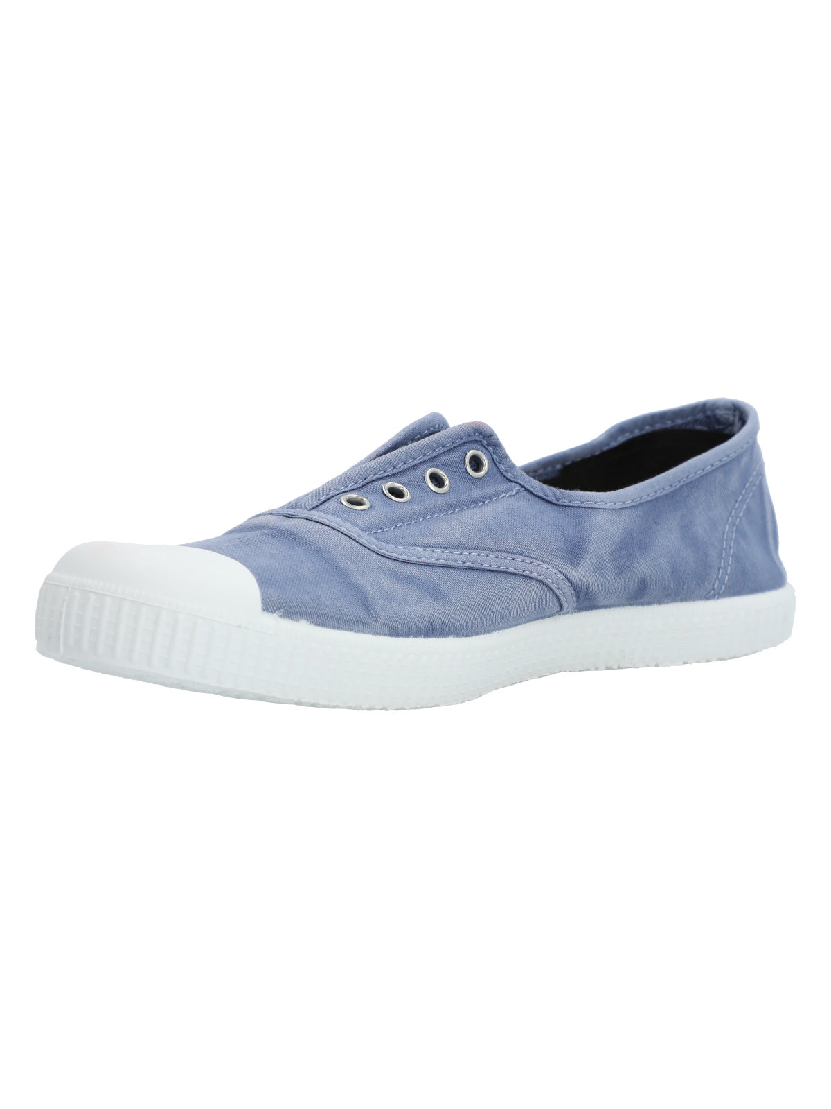 Zapatilla Algodón Orgánico Mujer Greece Azul Rockford