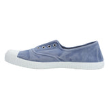 Zapatilla Algodón Orgánico Mujer Greece Azul Rockford