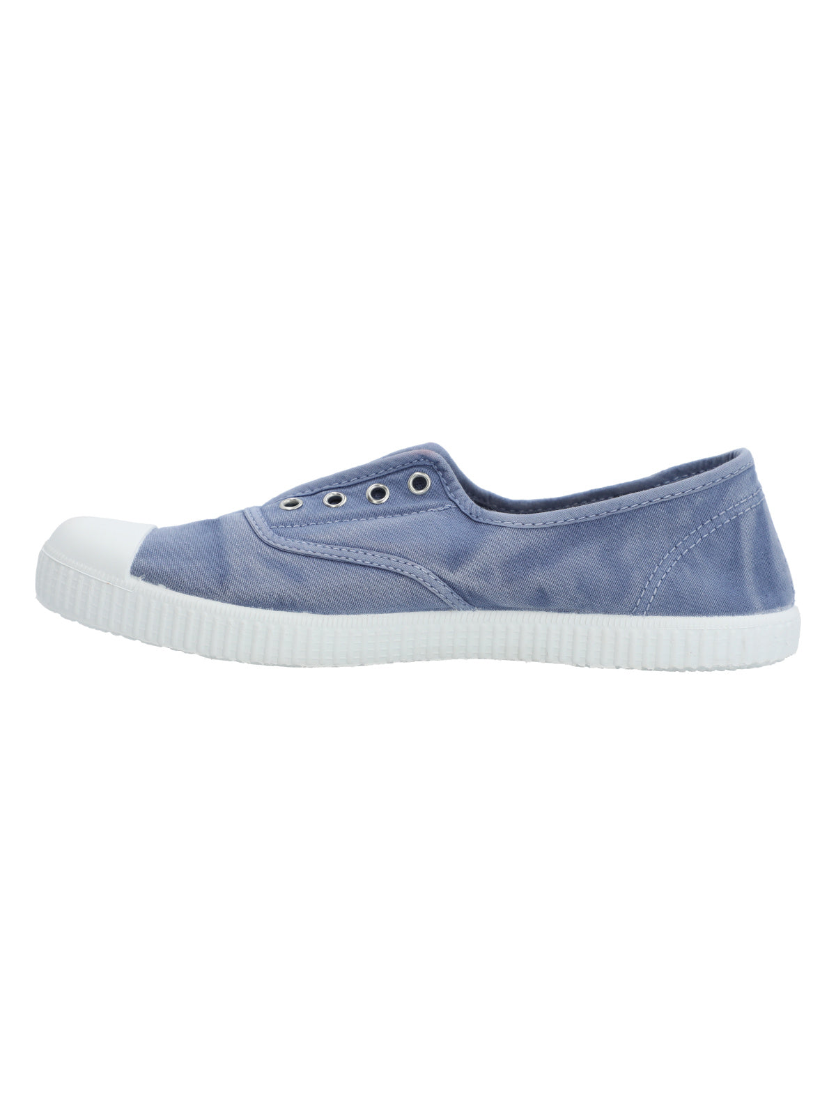 Zapatilla Algodón Orgánico Mujer Greece Azul Rockford