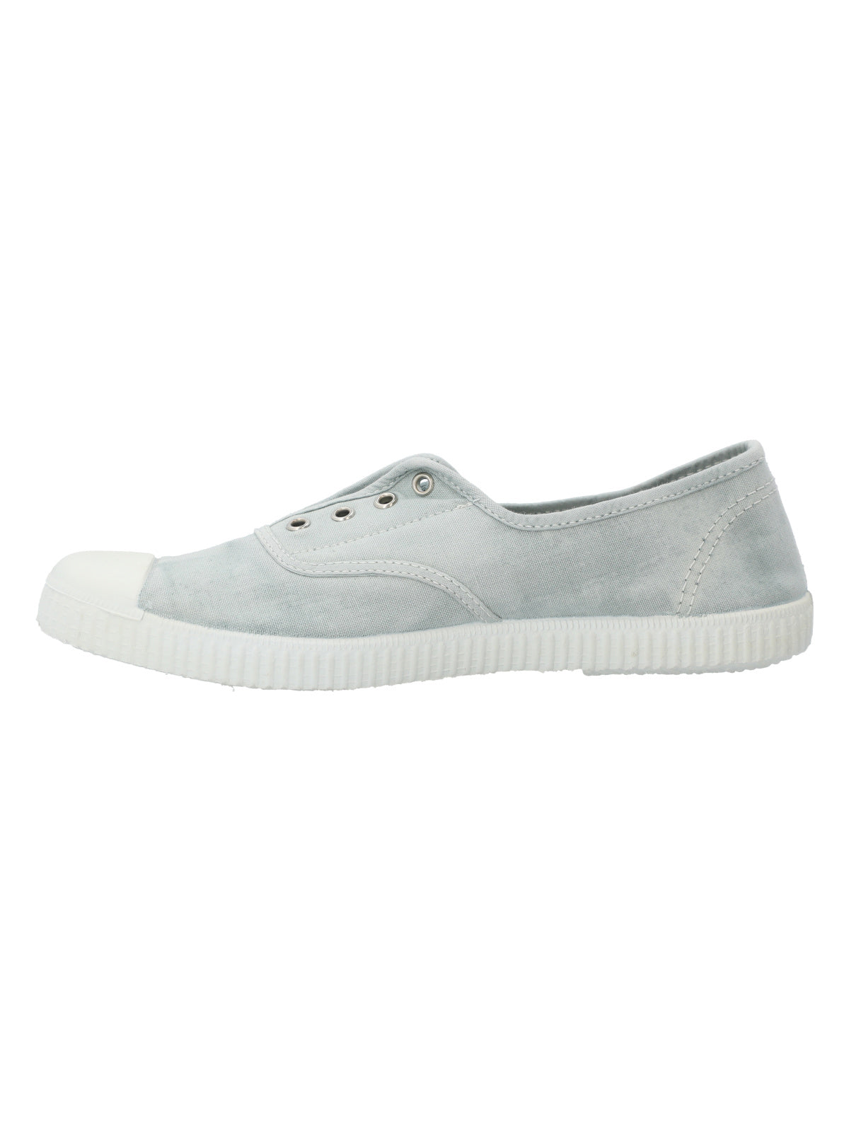 Zapatilla Algodón Orgánico Mujer Greece Celeste Rockford