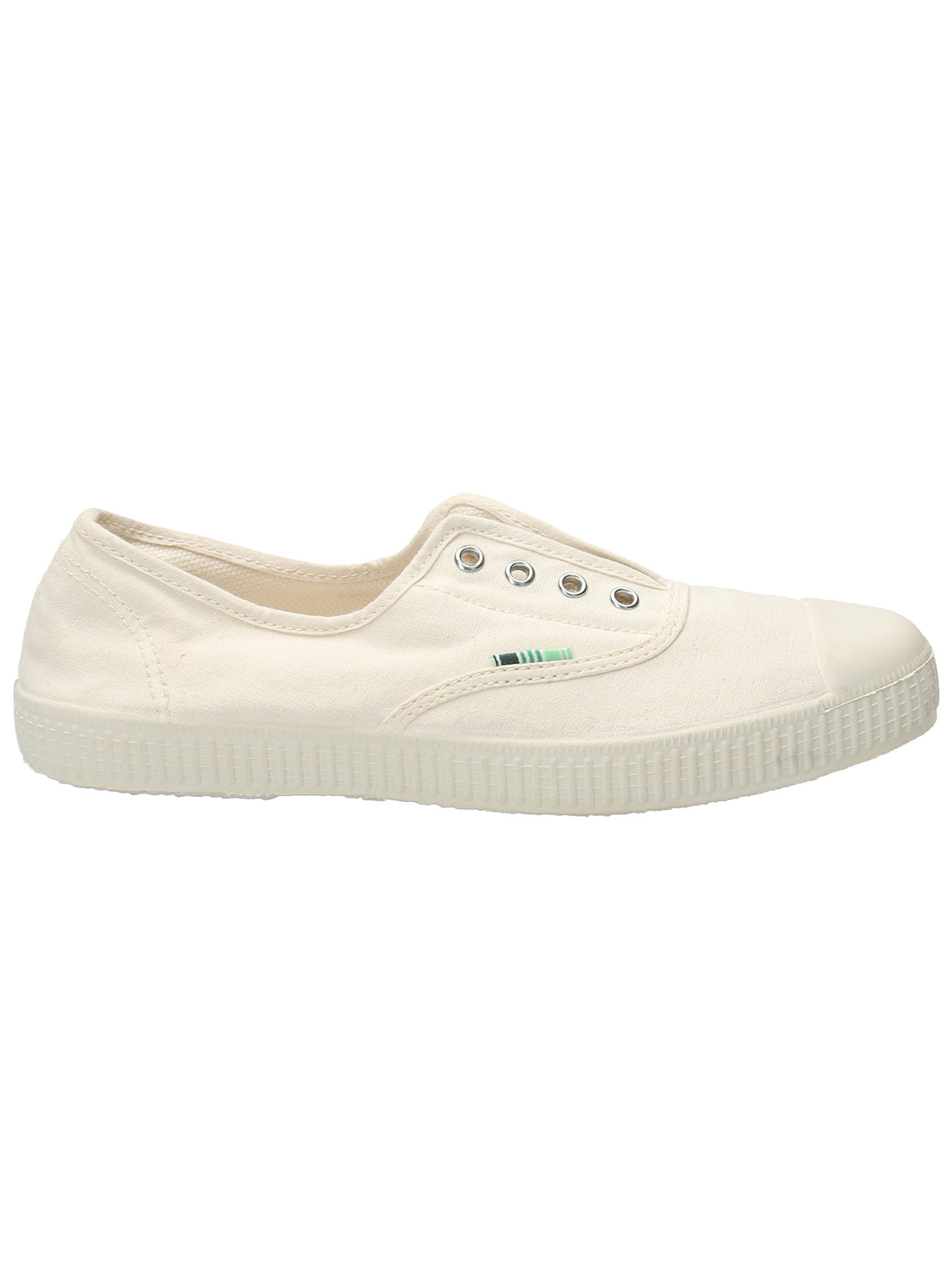 Zapatilla Algodón Orgánico Mujer Greece Crema Rockford