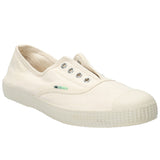 Zapatilla Algodón Orgánico Mujer Greece Crema Rockford