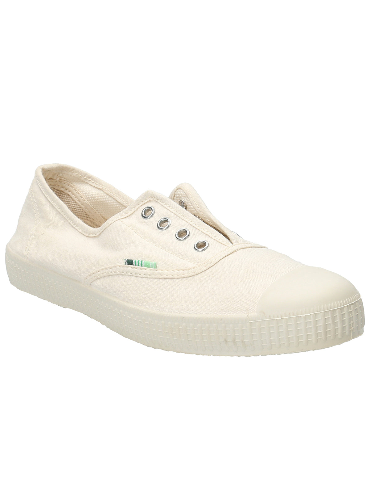 Zapatilla Algodón Orgánico Mujer Greece Crema Rockford